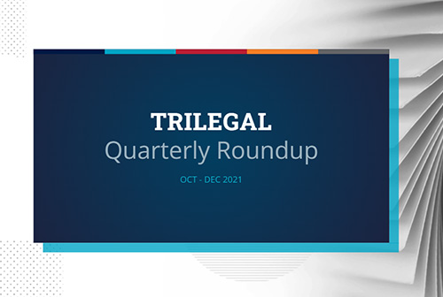 Trilegal Oct to Dec roundup 2021